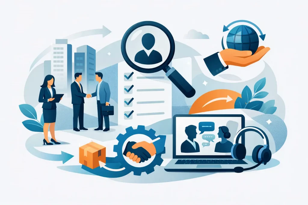 Vier Kriterien für Sales Outsourcing im B2B