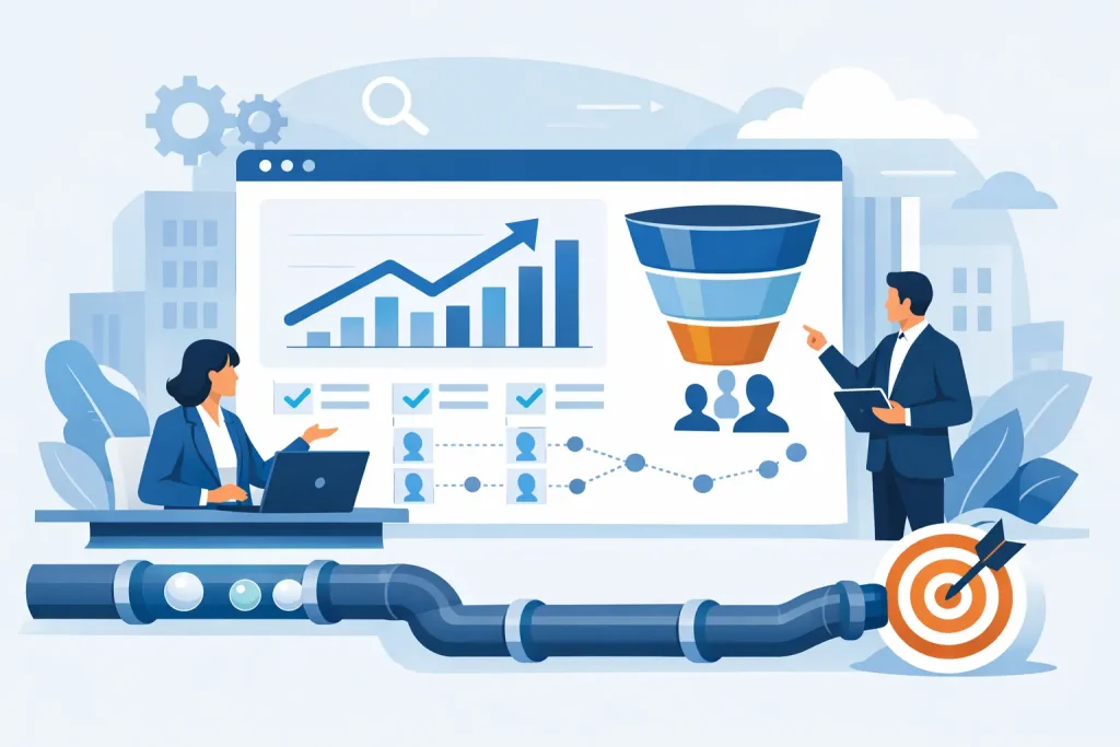 B2B-Vertriebsreporting Leitfaden für klare Pipeline