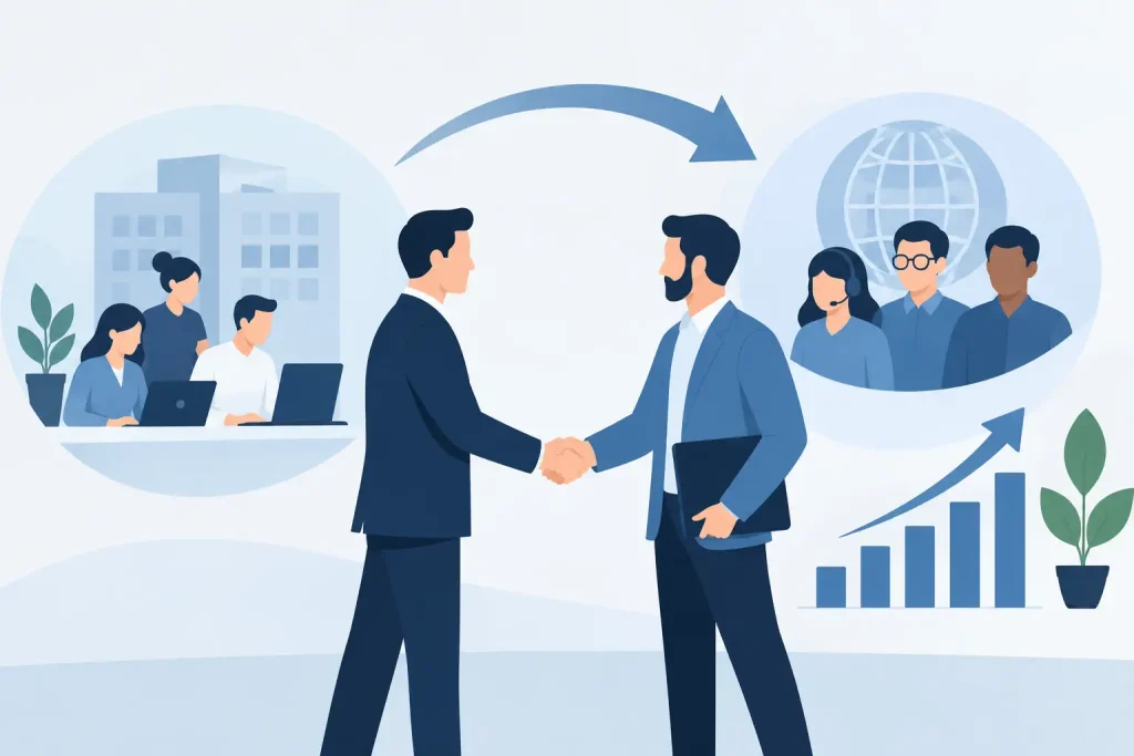 Wann lohnt sich Vertriebsoutsourcing im B2B?